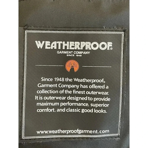 Weatherproof Garment Co. Mens L Budweiser Jacket 3-in-1 Black Coat 18500174 6086 - Picture 7 of 16
